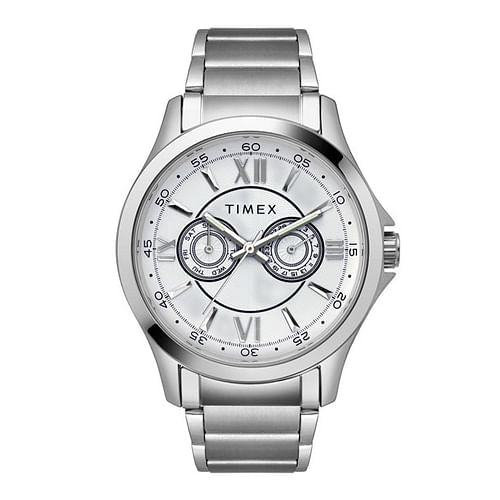 Timex Silver Multi Dial Watch